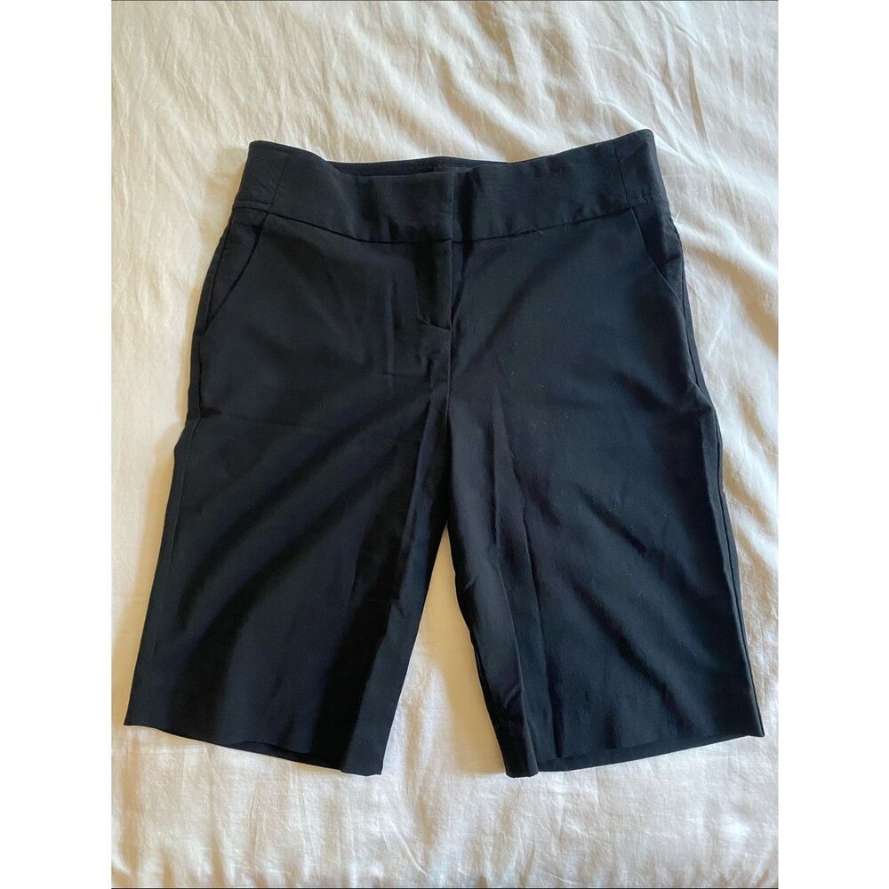 bebe Classic Black Women’s Bermuda Shorts